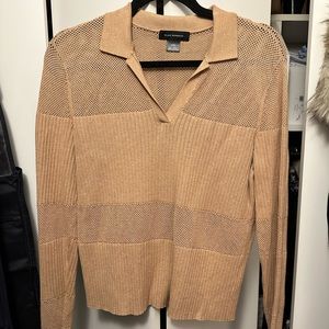 Club Monaco Women’s Long Sleeve With Collar Size Large